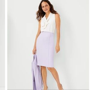Ann Taylor The Seamed High Waist Pencil Skirt in Bi-Stretch